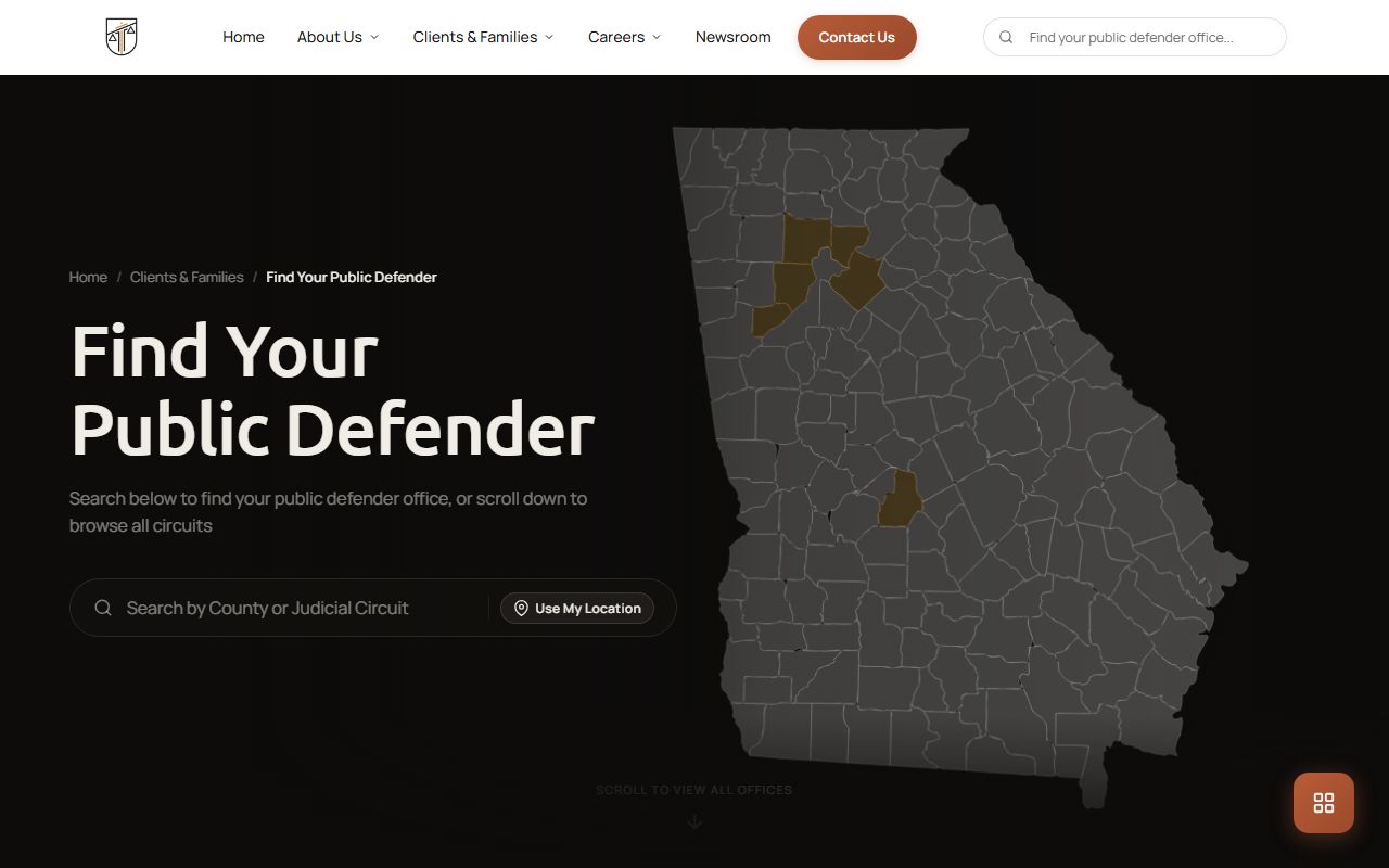 Evans County arrest records and court charges Georgia Public Defender Council page