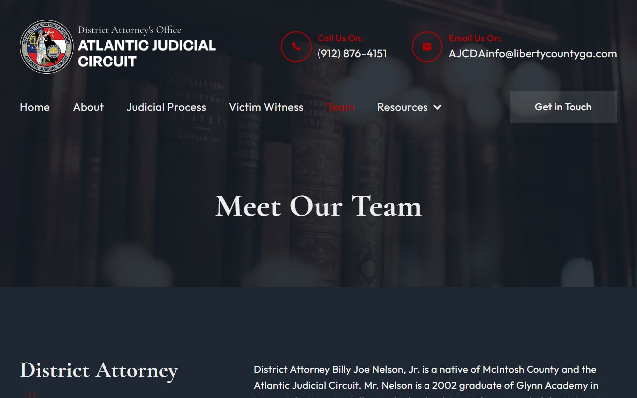 Evans County court dockets Atlantic Judicial Circuit District Attorney