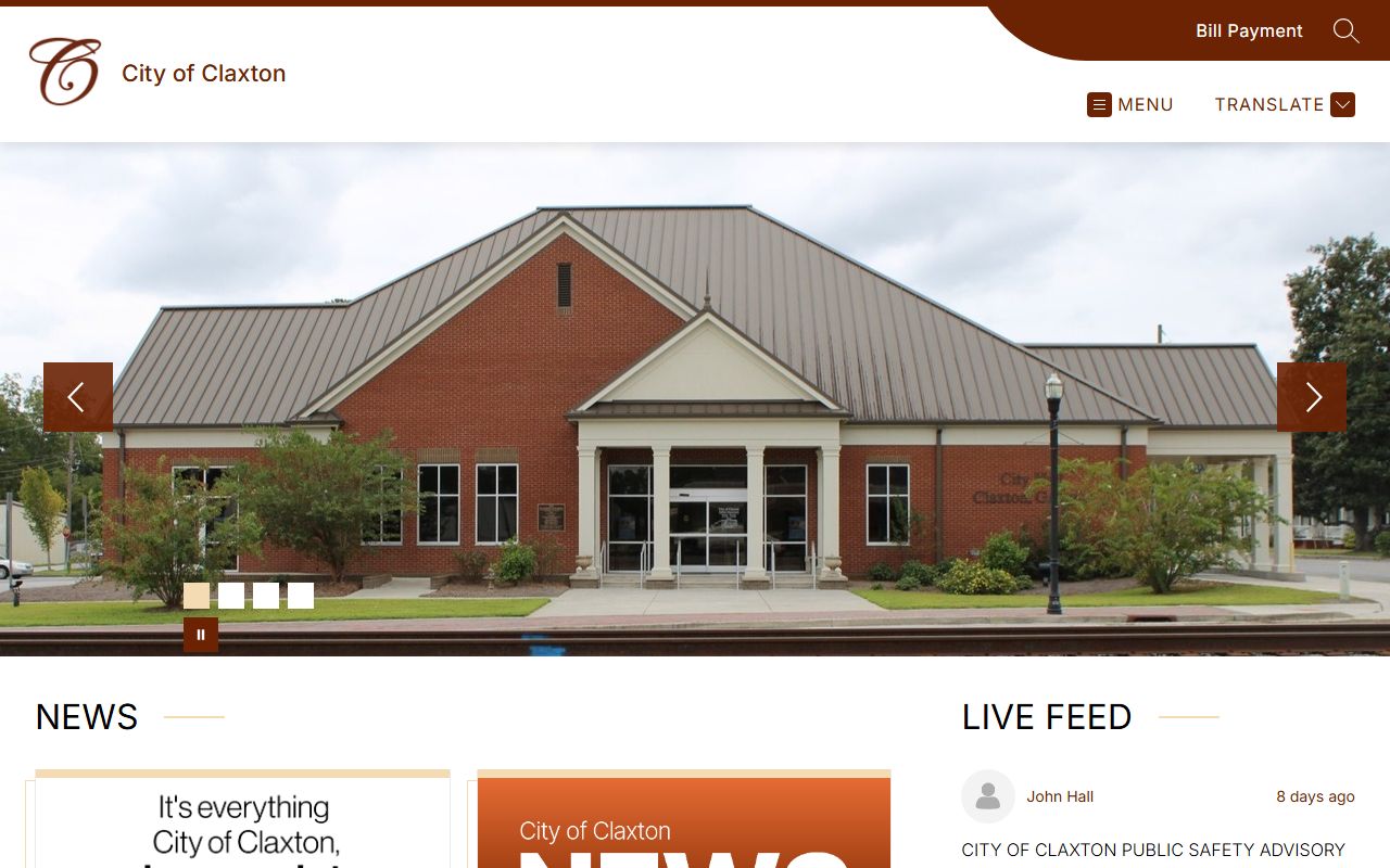 Evans County court records City of Claxton official court contact context