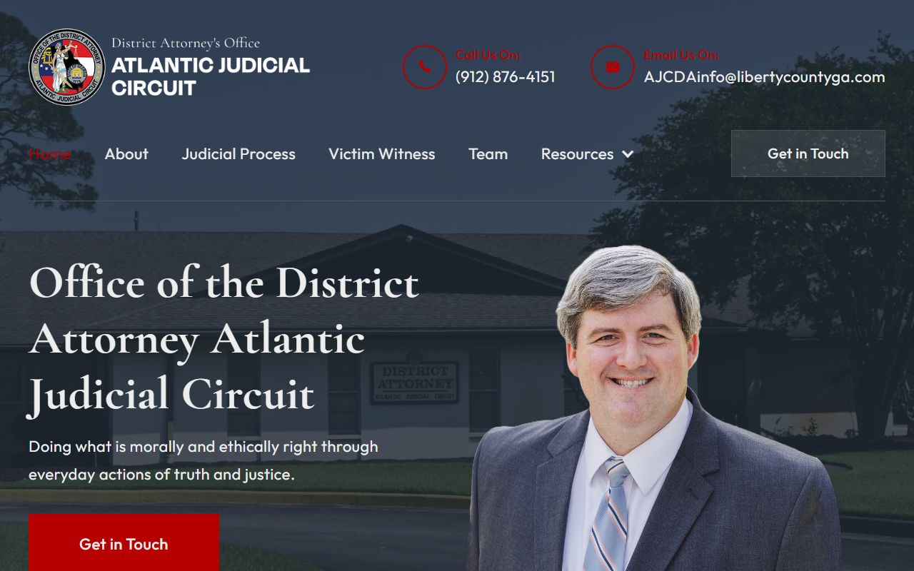 Evans County Court criminal records Atlantic Judicial Circuit District Attorney