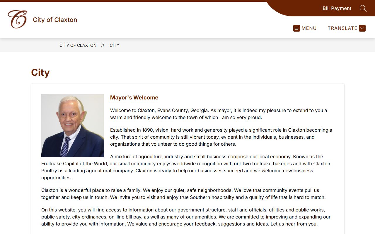 Evans County probate records City of Claxton contact source